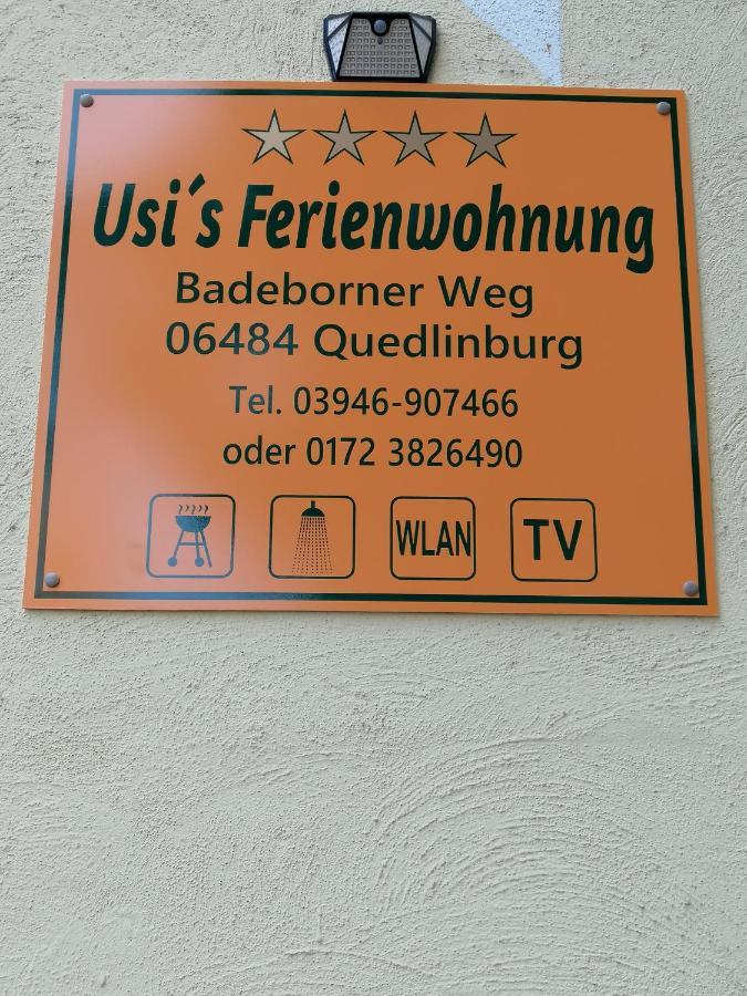 קדלינבורג Usis_Ferienwohnung Im Harz מראה חיצוני תמונה